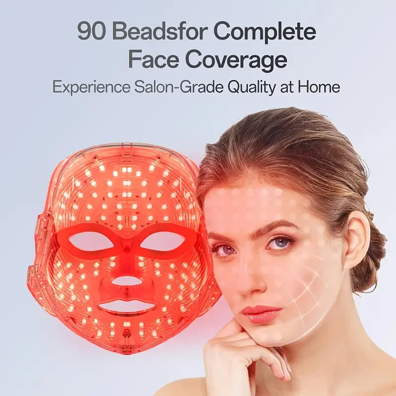 7-Mode LED Facial Therapy Mask